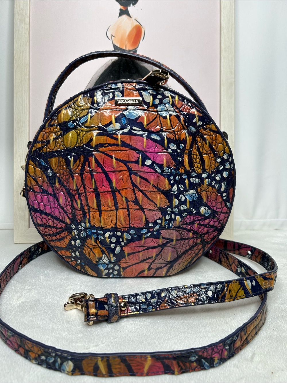 Brahmin Lane Crossbody in Flutter
